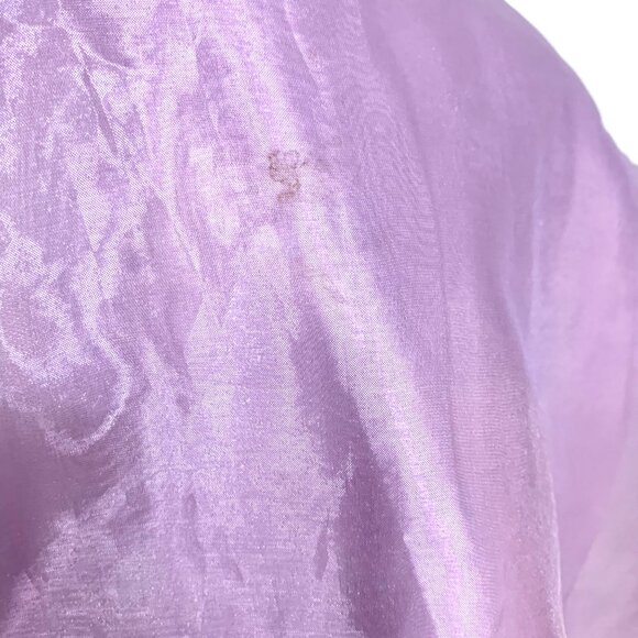 Jessica McClintock Bridal Strapless Lavender Mermaid Evening Dress Ruffles 10 - Picture 6 of 11